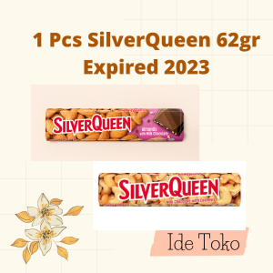 Paket SilverQueen 2 batang Ukuran 55 Gram Expired 2026