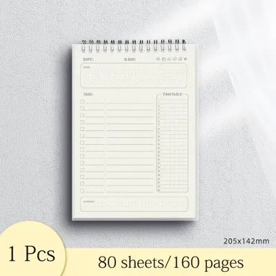 A5 Agenda Schedules Planner Diary Weekly Plan To Do List Test Self-didcipline Planner Notebook