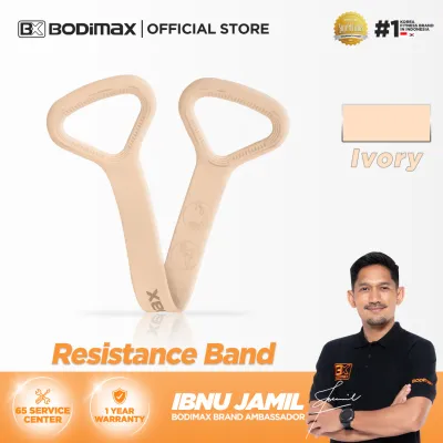 BODIMAX PREMIUM RESISTANCE BAND / Tali Yoga Stretching 11kg / Anti Slip / Alat Pemanasan Otot / Pilates / Rehabilitasi / Portable