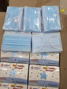 Khẩu trang y tế 3 lớp Khánh An Kids Family Baby Care dành cho học sinh tiểu học trẻ em trên 5 tuổi