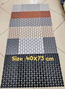 star.king Non-slip Bathroom Mat Bathtub Mat with Suction Cups and Drain Holes Shower Mat #02