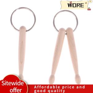 WORE MINI Drum sticks พวงกุญแจไม้กลองพวงกุญแจพวงกุญแจ KEYFOB อุปกรณ์เสริม