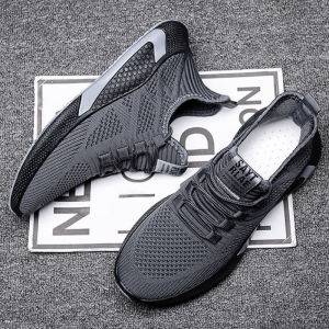 SALE Grosir Sepatu Sneakers Pria Sepatu Tali Fashion Kasual Sneakers Running Sport - GS110270