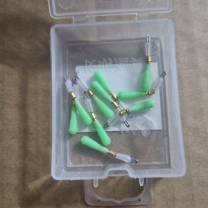 [hộp 10 chiếc ]chân cắm phao silicon xoay 360 cao cấp