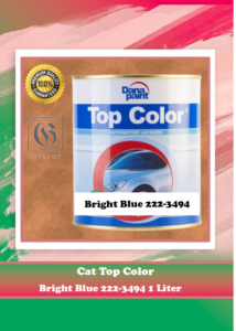 Cat Duco Top Color Bright Blue 222-3494 1 Liter