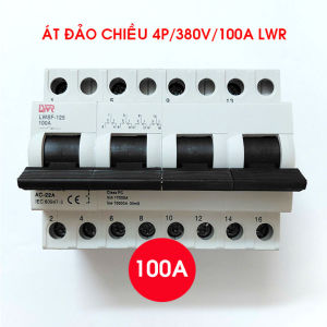 Át đảo chiều-cầu dao đảo chiều 3 pha 4 dây 380v 100A LWR cầu dao đảo chiều 3 pha 380v át đảo chiều LWR