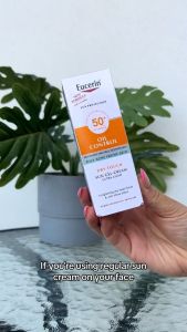 Kem chống nắng kiềm dầu & ngừa mụn Eucerin Sun Dry Touch SPF50+ 50ml
