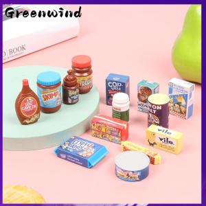 【Greenwind】 Dollhouse Miniature Food 1/6ซูเปอร์มาร์เก็ต Miniature pretention Play อุปกรณ์เสริมของเล่น