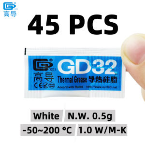 Dầu dẫn nhiệt GD900 Đóng gói túi mini Hợp chất dẫn nhiệt silicone 0.5g Dùng cho CPU GPU Máy in Tản nhiệt Tản nhiệt