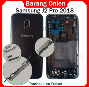 Samsung J2 Pro 2018 Casing housing tombol luar fullset