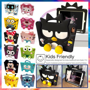 Kids Friendly Cartoon Chicken Shockproof Tablet Cover Protective Case with invisible stand for iPad 11th A16 10th 9th 8th 7th Gen 10.2 Pro11 M5 Air11 Air5 Air4 Air6 Air7 9.7 mini 7