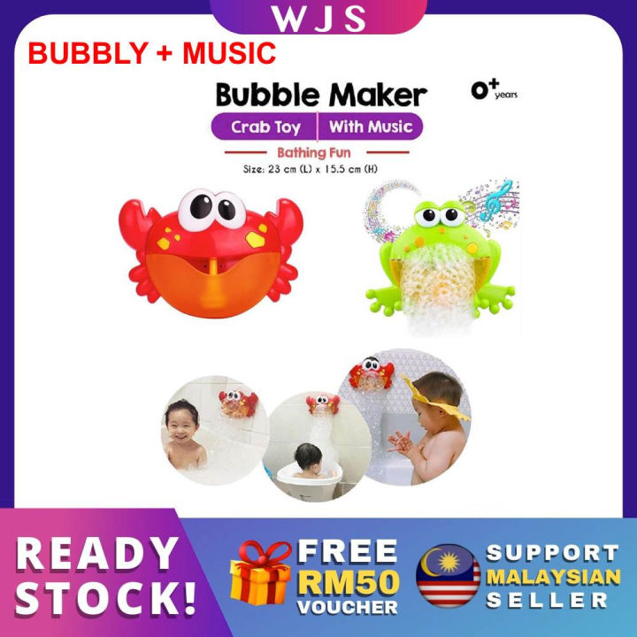 Shower sales bubble maker