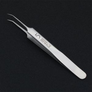 ✨ Blackhead Remover Tweezers/Blackhead Clip Tool/Portable Comedone Tweezers/Precise Measurement/Durable/Efficient/Precision Adjustment/Compact/Essential for Blackhead and Comedone Removal X21083106CB-Stainless Steel Blackhead Tweezers