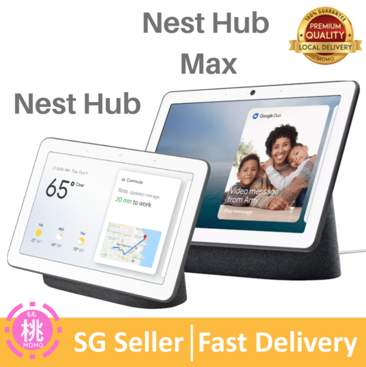 SG Ready Stock Google Nest Hub Hub Max / Google Nest 2nd Gen with
