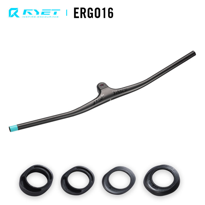 LEXON Integrated MTB Handlebar T1000 Carbon Rise 740mm -17° UD Matte  Bicycle XC One-Shaped Flat Bar Stem with spacer and mount