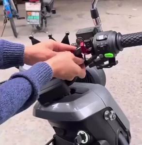 Chekis Genuine Motorcycle Modification Accessories Suitable for Honda Pcx125 Pcx150 Pcx160 Modified Front Reinforced Balance Bar Faucet Handlebar Extension Bracket