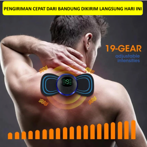 Pemijat Punggung Pinggang Leher Tempelan Relaksasi Pereda Alat Pijat Terapi Mini Pad