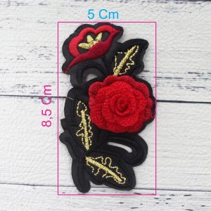 (Per Pcs) AP643 Iron Patch / Aplikasi Bordir Setrika