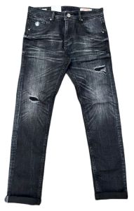 Celana Panjang Denim Pria Slimfit Regulert Standar Premium - Werco Jeans Non Strecht Cringkle Distro - Celana Panjang Jeans Werco Trendy dan Terbaru