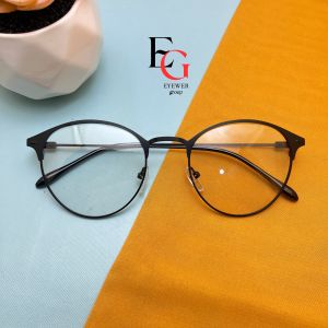 Kacamata Lensa Photocromic Oval Pria Dan Wanita Terlaris Trendy