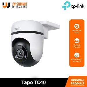 TP-Link Tapo TC40 1080p Outdoor Pan/Tilt Wi-Fi Camera - 360° View IP65 Night Vision 2-Way Audio