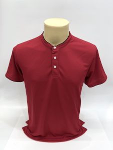 เสื้อคอจีนผู้ชายแขนสั้น ยี่ห้อ C59 รุ่น 8003 เสื้อไม่มีกระเป๋า เสื้อคอตั้ง เสื้อคอจีน เสื้อคอโปโล KINGBERRY SHOP