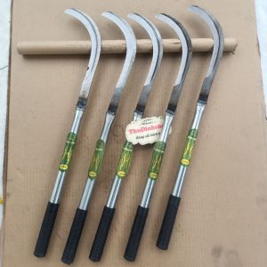 (liềm cán trắng) Liềm phát cỏ giật cành dọn vườn tiện lợi sắc bén cán dài  40cm