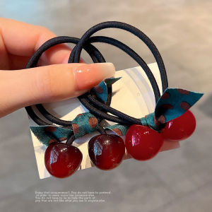 M&P Store - Cặp buộc tóc Cherry đỏ