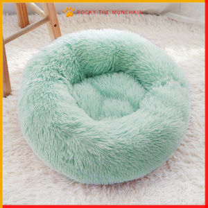 Super Soft Pet Bed Kennel Dog Round Cat Warm Sleeping Bag Kitten Puppy Cushion Couch Mattress
