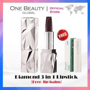 One Beauty-3in1 black diomond lipstick waterproof Long Lasting Make Up Maquillage Mujer Magic Lipstick High Pigmentation Lightweight Long-lasting Matte