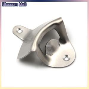 [Blossom] Stainless Steel Wall Mount Bar Beer Glass Cap Bottle Opener