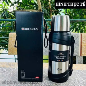 Bình siêu giữ nhiệt cao cấp D.KADI Inox 304 dung tích 2000ml-Phiên bản mới nhất 2025