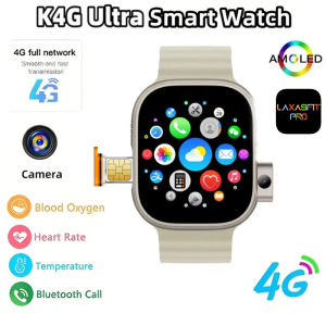 4G K4G Ultra Smart Watch Support Sim Card 2.03 HD Smart Watch Ultral 10 With Camera Men Women Smartwatch Waterproof Sport Fitness SmartWatch