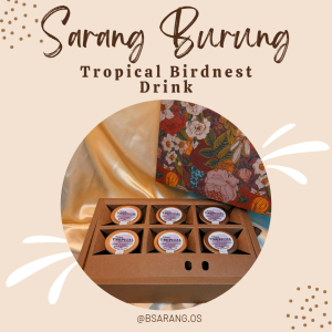 [SET OF 6] TROPICAL Birds Nest Drink | Minuman sarang burung | Minuman sihat | berkhasiat | Kulit Sihat | Ibu mengandung | Pregnant lady | warga emas | elderly | kanak-kanak \ melegakan batuk \ baik untuk paru-paru