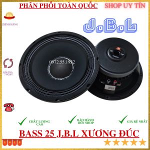 Loa bass 25 JB.L xương đúc khối từ 160 gân xếp tẩm dầu hàng cao cấp chất âm cực đỉnh loa bát 2 tấc rưỡi giá 1 chiếc
