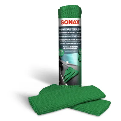 Sonax Microfiber Cloth for Interior and Glass (1pc/2pcs)