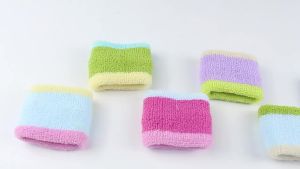 Acetery trẻ em Neon sweatbands đầy màu sắc băng đeo đầu thể thao dây đeo cổ tay thiết lập cho cô gái thể thao thoáng khí Đai thấm mồ hôi cho bóng rổ quần vợt chạy bóng đá
