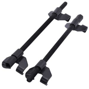 2PCS Coil Spring Compressor Tool Spring Regulator Spring Compressor Disassembly and Assembly Tool Pressure Damping Spring Compressor Tool Shock Damping Spring Compressor Coil Spring Compressor Tool Spring Compressor