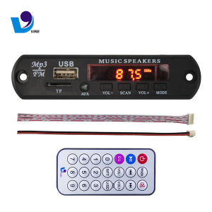MP3 kit modul USB 12V tanpa Bluetooth terbaru