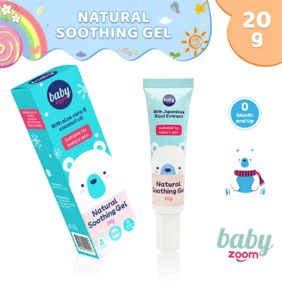 BabyZoom Natural Soothing Gel 20g After Bug Bites After Bites Insect Bites Cream for Baby for Babies Mosquito Bites Remedies After Bites Baby needs Skin Care Essentials Baby Skin Care Sensitive Skin Baby Care Essentials for Babies Baby Need Free Shipping
