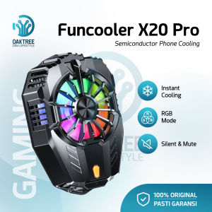 Oaktree Funcooler X20 Pro Fan Cooler Radiator Pendingin HP Cooling Fan Gaming