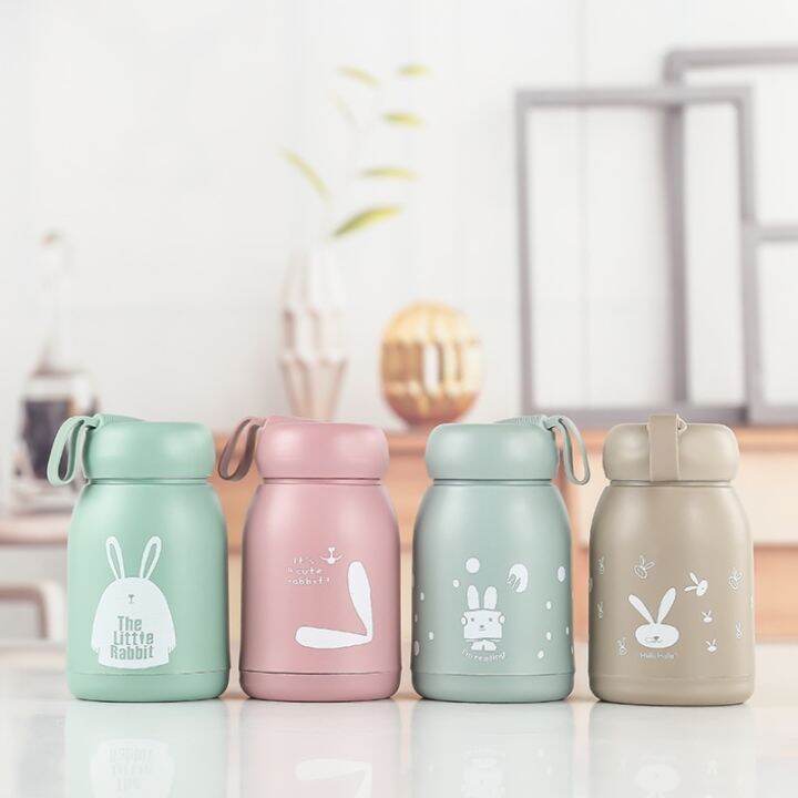 Glass rabbit best sale water bottle