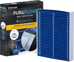 PUREFLOW PC99237X Cabin Air Filter Fits 2019-2027 Toyota RAV4 2.5L Corolla 2.0L 2019-2022 Corolla Prius AWD-e 1.8L 2018-2026 Subaru Crosstrek 2.0L