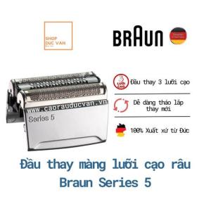 Đầu Thay Thế Braun Cho Máy Cạo Râu Braun Series 5 5050cc 5070cc 5090cc 5190cc 5195cc 5197cc [ Shop Đức Vân ]