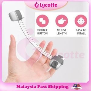 [MALAYSIA] Premium High Quality Kids Baby Safety Lock for Drawer Fridge Cabinet Adjustable Length | Lycotte Mom & Baby