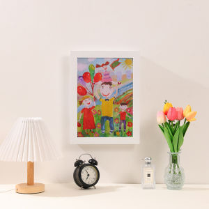 SG Seller Kids Art Frames Flip Picture Frame Art Painting Storage Frame Craft Front Opening Changeable Picture Frame