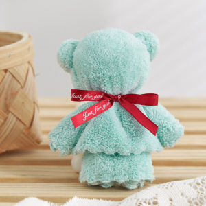 Bear Towel Hand Towel Doorgifts for Birthday Wedding Bridesmaids friends Full moon Beginning of school Housewarming Business 30*30cm