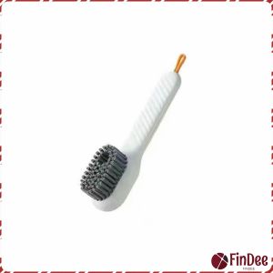 FinDee แปรงรองเท้ามีช่องใส่น้ำยา ขนแปรงนุ่ม แปรงปัดผ้า แปรงทำความสะอาดอเนคประสงค์ Shoe brushes