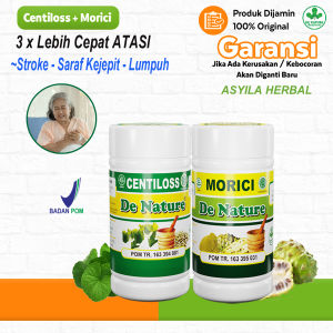 Centilos Morici Herbal DeNature Ampuh Obat Stroke Lumpuh saraf kejepit Migren vertigo hipertensi