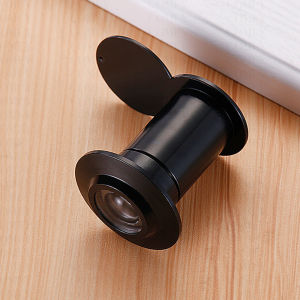 200 Degree Viewing Door Peephole Peek Viewer Security Adjustable Silver Bronze Black Cat Eye
